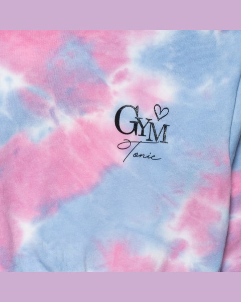 Long sleeve top Gym Tonic with shiny print (6-16 years)