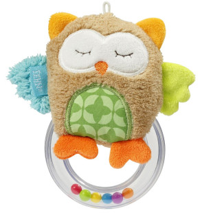 Rattle owl Fehn toy (0+ months)