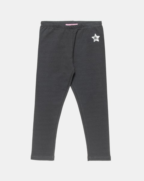 Leggings cotton fleece blend with shiny print (2-5 years)