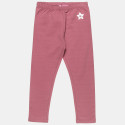 Leggings cotton fleece blend with shiny print (2-5 years)