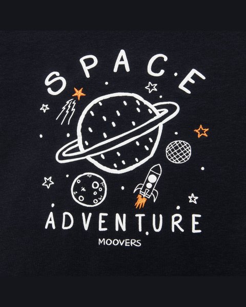 Long sleeve top Moovers with embossed print (12 months-5 years)