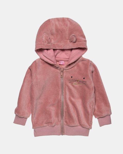 Set zip hoodie with embroidery and pants (3-18 months)