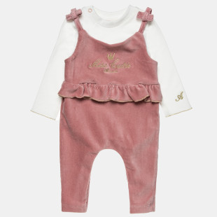 Overall with long sleeve top (1-12 months)