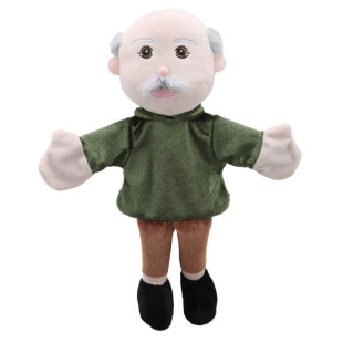 Hand puppet grandfather - The Puppet Company