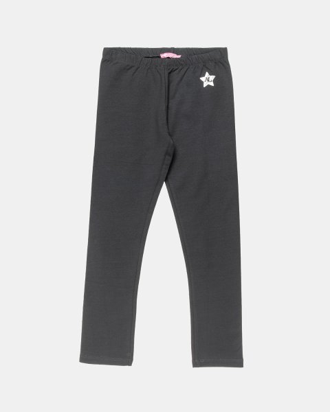 Leggings cotton fleece blend with shiny print (6-16 years)