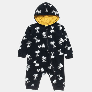 Babygrow cotton fleece blend Snoopy (1-12 months)