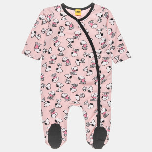 Babygrow Snoopy with wrapover front (1-12 months)
