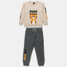 Tracksuit Five Star cotton fleece blend with embossed detail print (12 months-5 years)