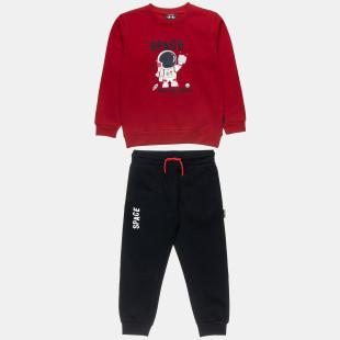 Tracksuit Five Stas cotton fleece blend with print (12 months-5 years)
