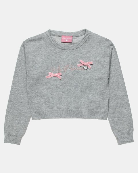 Dress knitted knitted with a combination of tulle (12 months-5 years)