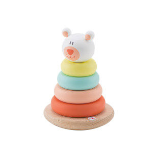 Toy Sevi wooden stacking magnetic bear (1+ years)