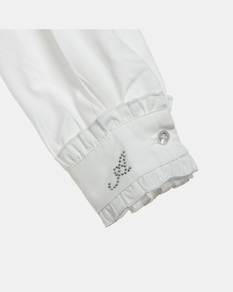 Shirt with ruffles and strass (2-5 years)