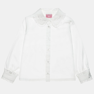 Shirt with ruffles and strass (2-5 years)