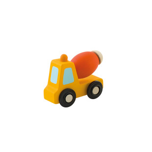 Toy Sevi wooden vehicle cement mixer