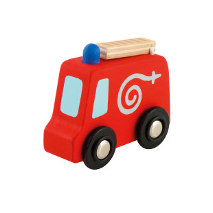 Toy Sevi wooden firetruck