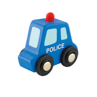 Toy Sevi wooden police vehicle