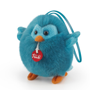 Plush toy Trudi Charms blue bird