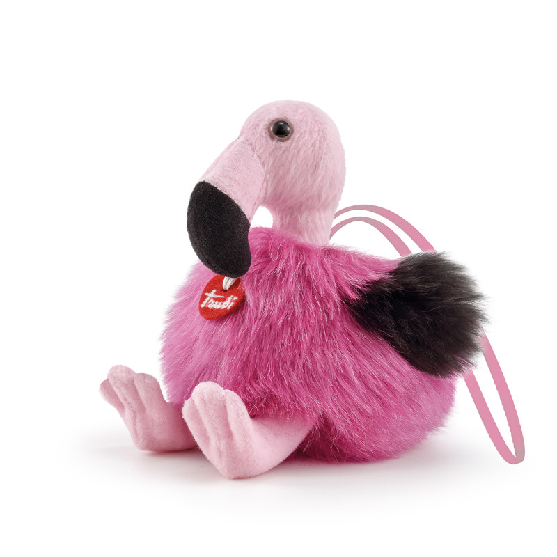 Λούτρινο ζωάκι Trudi Charms flamingo