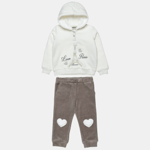 Set Moovers cotton fleece blend top with joggers (12 months-5 years)