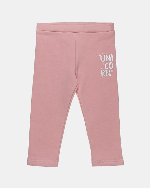 Set Moovers cotton fleece blend top with leggings (12 months-5 years)