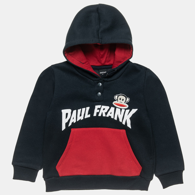 Long sleeve top cotton fleece blend Paul Frank with embroidery (12 months-5 years)