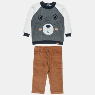 Set sweater with corduroy pants (3-18 months)