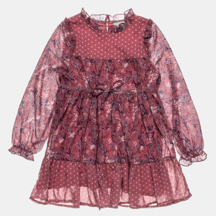 Φόρεμα απο απαλό ελαφρύ ύφασμα (6-16 ετών)