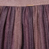 Skirt with folds and glitter effect (6-14 years)