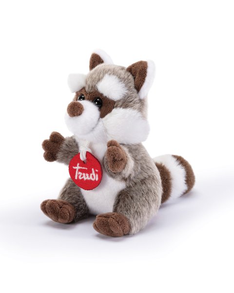 Plush toy raccoon Trudi Trudini in a box