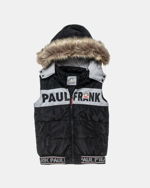   Vest jacket Paul Frank with removable hood (6-16 years)