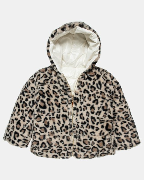 Jacket double-sided with eco fur (12 months-5 years)