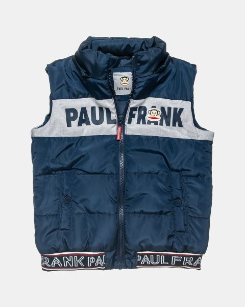Vest-jacket Paul Frank with removable hood (12 months-5 years)
