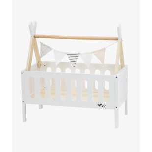 Toy Tryco wooden Tipi doll bed (36 months)