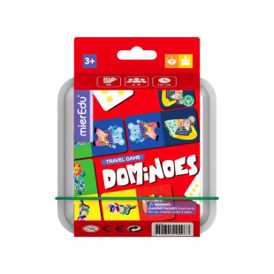 Toy mierEdu travel size Dominoes (3+ ετών)