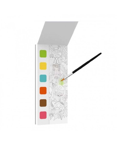 Set mierEdu Watercolour painting book Animals (3+ ετών)