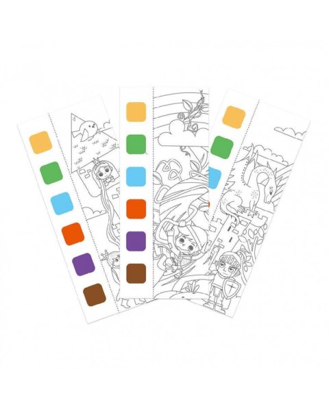 Set mierEdu Watercolour painting book Fairy tales (4+ ετών)