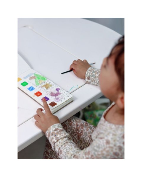 Set mierEdu Watercolour painting book Fairy tales (4+ ετών)
