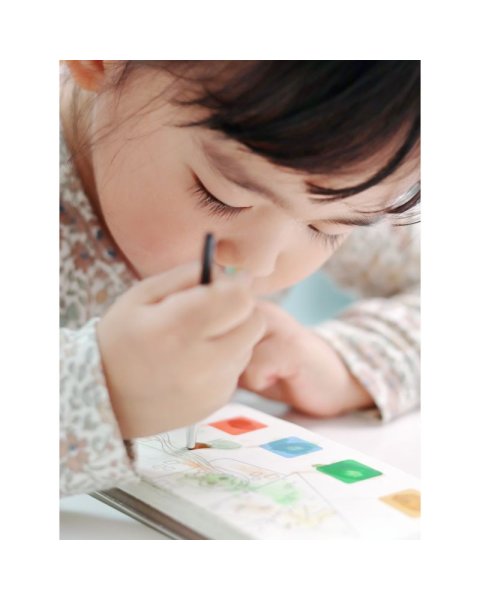 Set mierEdu Watercolour painting book Fairy tales (4+ ετών)
