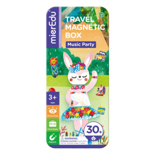 Toy mierEdu Travel Magnetic Box Animals (3+ ετών)