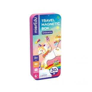 Toy mierEdu Travel Magnetic Box Unicorns (3+ ετών)