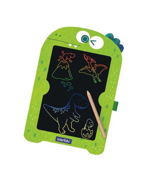 Toy mierEdu Painting Board with 8.5" LCD Screen Dinosaurs (3+ ετών)