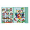 Toy Scratch Magnetic Colours & Shapes Owl 60pcs (4+ years)