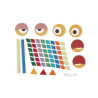 Toy Scratch Magnetic Colours & Shapes Owl 60pcs (4+ years)