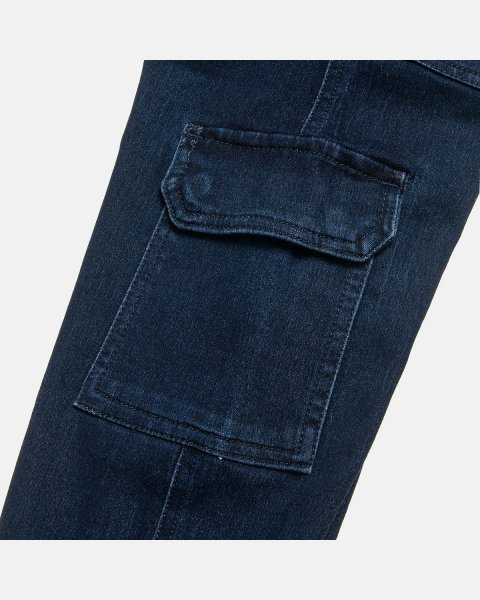 Pants cargo jeans True Blue (6-16 years)