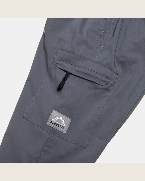 Pants cargo with an elasticized drawstring waistband (6-16 years)