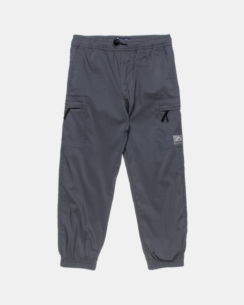 Pants cargo with an elasticized drawstring waistband (6-16 years)