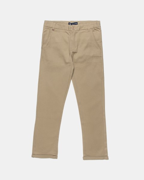 Παντελόνι chinos με ρεβέρ (6-16 ετών)