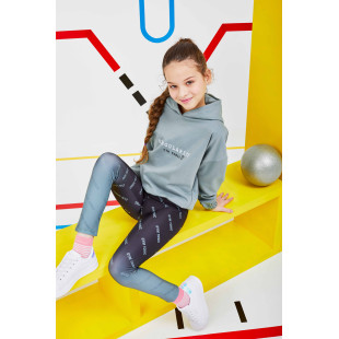 Leggings Gym Tonic with pattern (6-16 years)
