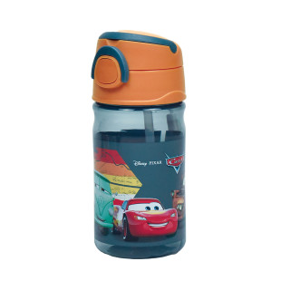 Water bottle Disney Cars with straw 450ml - Alouette