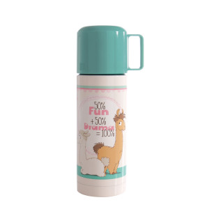 Water bottle thermos Nici lama 350ml